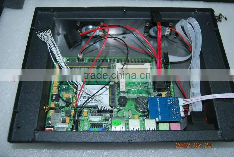 10.4 industrial all in one desktop computers with S-Video/WIFI/Intel Atom N270