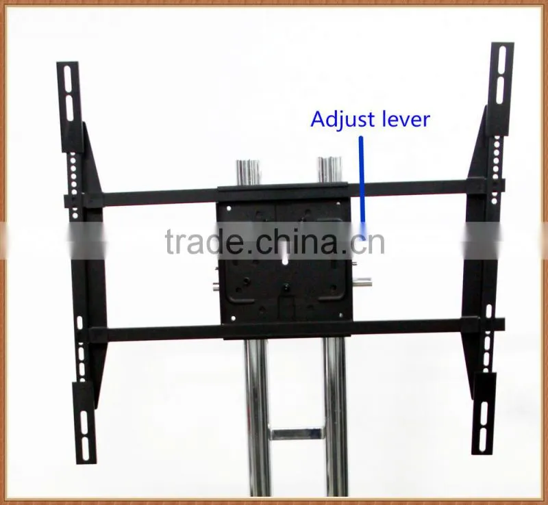 High quality modern LED tv cart with wheels TV mount