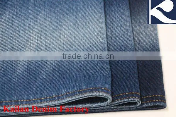 KD-625-12T 250g Twill Indigo Knitted Denim Fabric