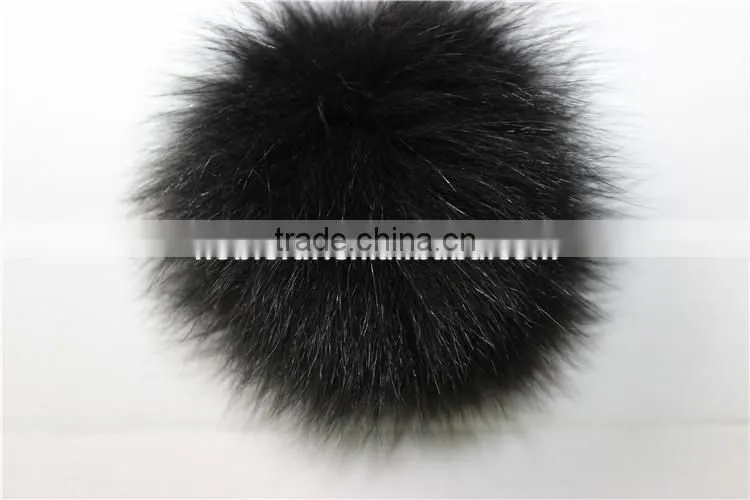 100% Real Fox Pom Pom Fur Balls Fashion Accessories For Bag Pendant