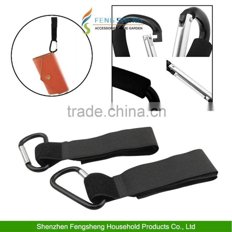 Universal Buggy Mummy Clips Pram Pushchair Shopping Bag Hook Carabiner Clip