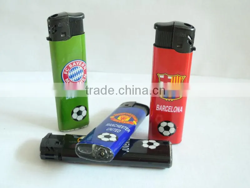 cheap wholesale custom made plastic refillable electronic flame cigarette lighter