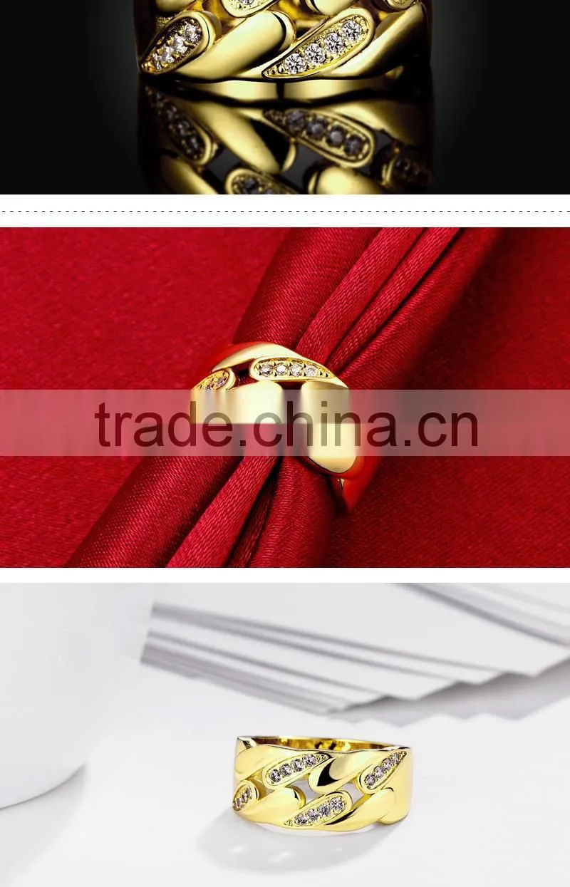 Unique design fashion jewelry ring for lady factory direct sale
