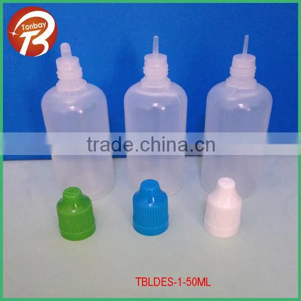 15ml LDPE plastic bottles with drip tips & childsafety caps