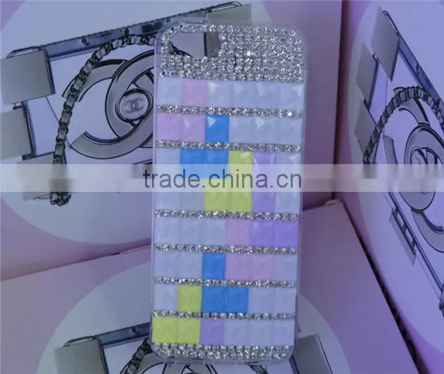 Diamond bling phone case For iphone 5 5S mobile phone accessory