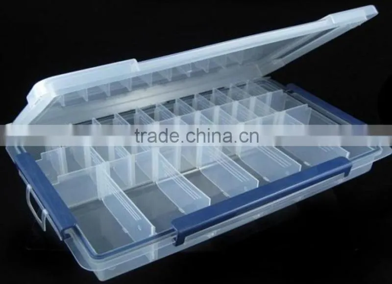 Clear pc plastic box by injection molding