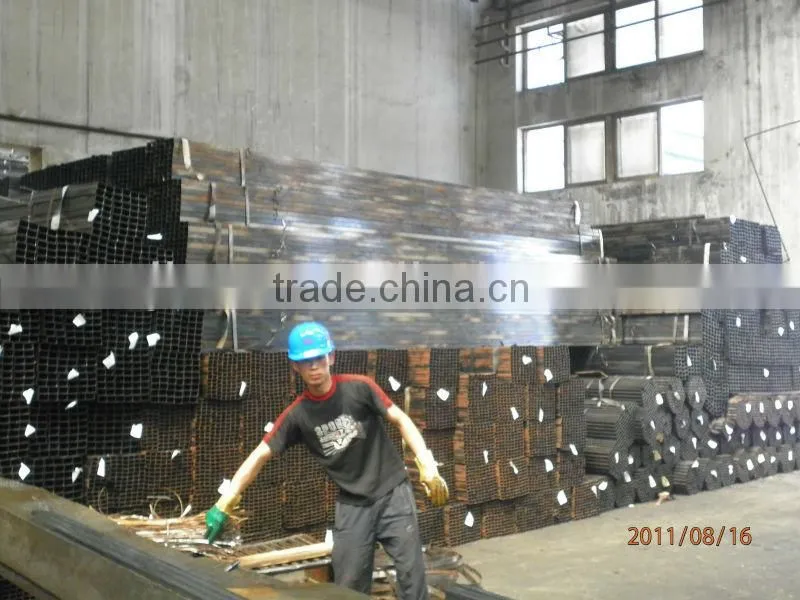 Black Annealed Square Steel Hollow Section