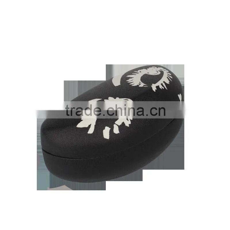 custom black printing hotsale sunglasses case
