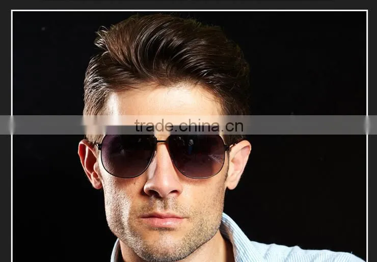 New 2016 sunglasses high quality made in china wholesale men sunglasses