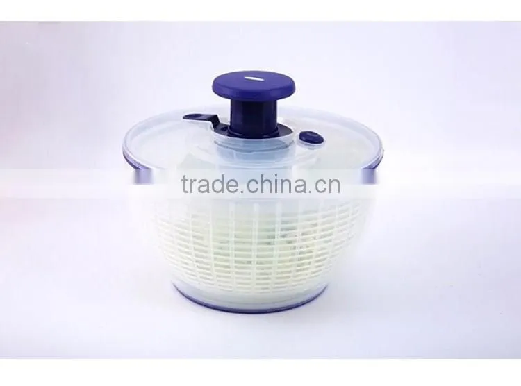 PP+TPR 20.7*13*13 Kitchen tools plastic salad spinner/vegetable spinner/salad maker/food dehydrator