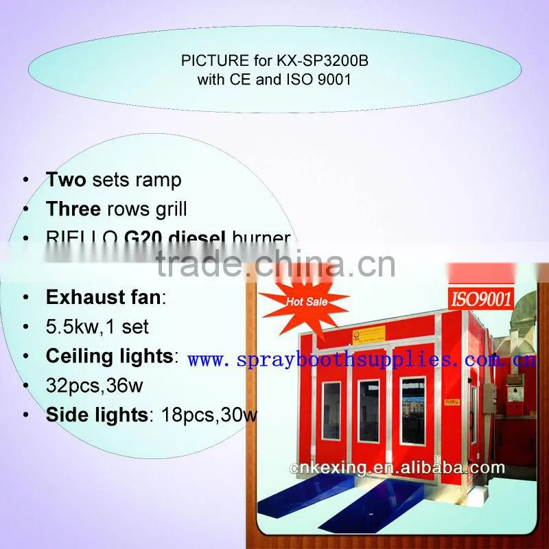 KX-5600B water spray booth
