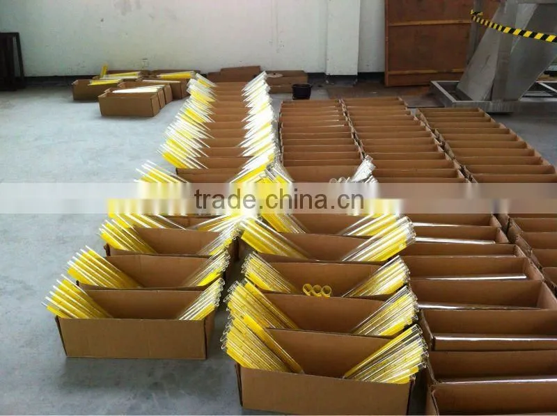 Glass tube flowmeter panel mounting