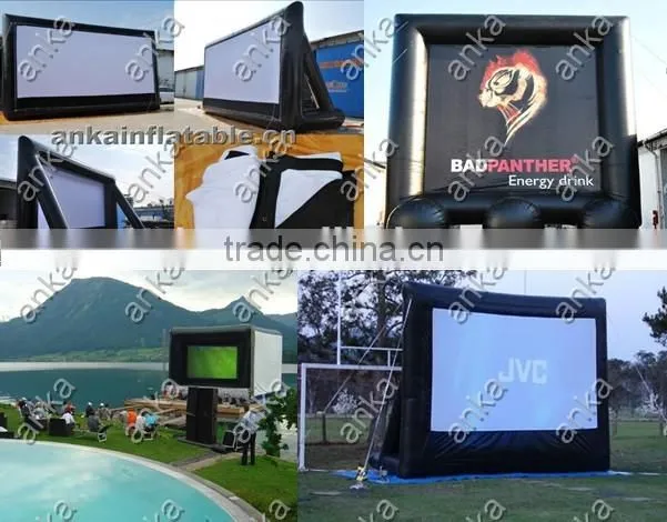 High quality giant inflatable movie screen