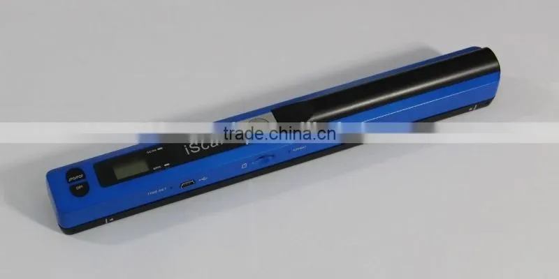 2015 potable scanner Hot 600dpi or 900dpi A4 Document Portable Scanner