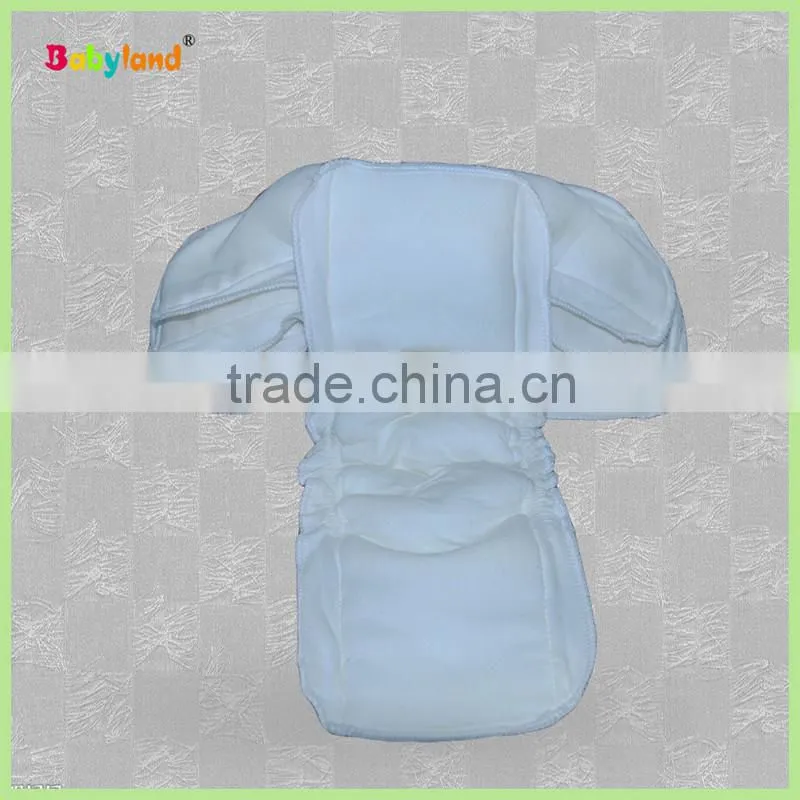 Bamboo Cotton Double Gussets Leak guard Waterproof Diaper Inserts