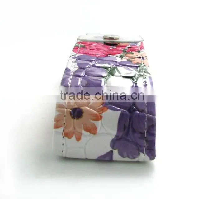 Colorful Flower Pattern Handmade eyeglasses glasses Case