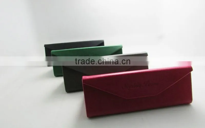 Custom Folding Glasses Case Leather Folding Glasses Cases