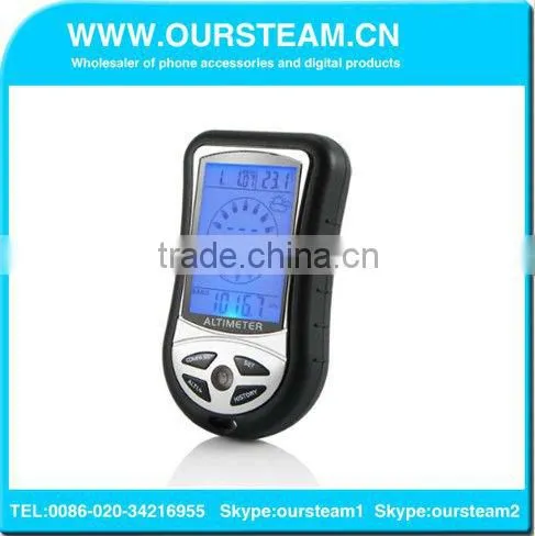 Digital Compass Altimeter Barometer Thermo Temperature 8 in 1