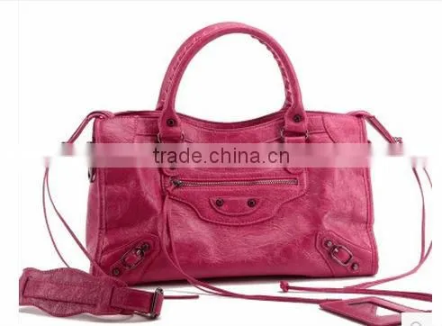 CHEAP wholesale women oil leather handbags order from china direct