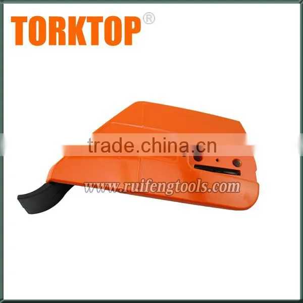 gasoline chainsaw spare parts brake cover assy fits H365 H372 chain saw