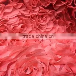 Hot sale flower sequin embroidery fabric for dress
