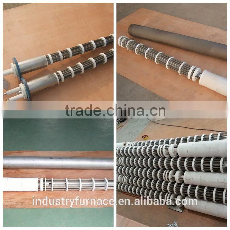 High temperature electric radiant tube