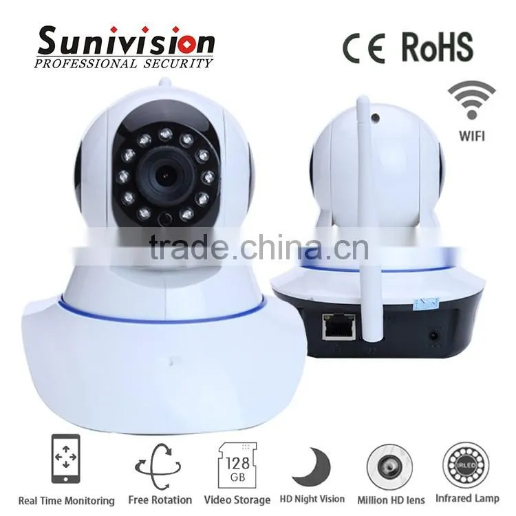 home security camera system 36pcs IR LED 1.0 megapixel 720p poe ip camera