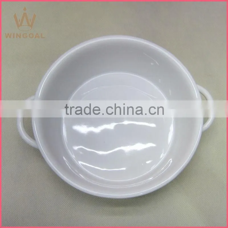 Square Porcelain casserole with lid