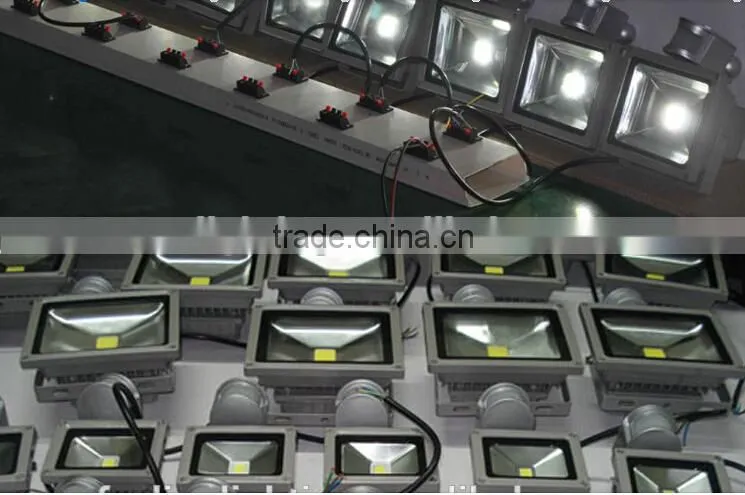 Motion Sensor Outdoor 50W LED Flood Light in Black or Grey