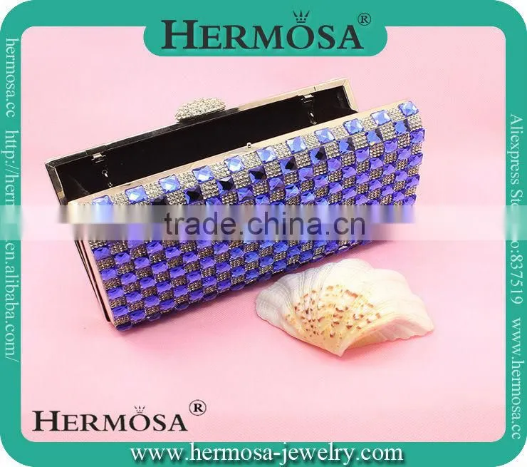 Hermosa Newly Women Elegant Clutch Purse Treny Lady Evening Party Prom Purse Fashion Jewelry Purse