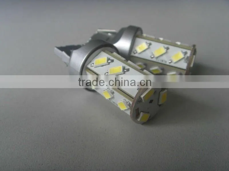 The lastest designed white T20 LED Cars Backup Reverse Lights Bulbs