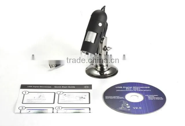 2M 200x handheld portable Digital USB Microscope with measurement can use for education