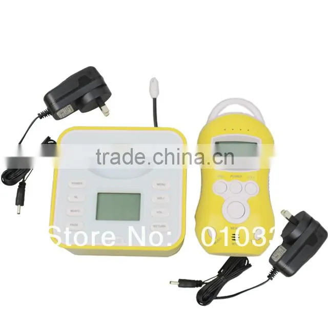 JVE2010 Wireless Audio baby Monitor LCD Two Way Talk Digital Baby Monitor Temperature Infant 2 way Talk VOX LED+5Lullabies