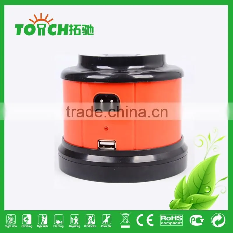 Solar Energy Lantern Outdoor Lamps 4*AAA Dry Battery CFL Light Hiking Torch Emergency Lights