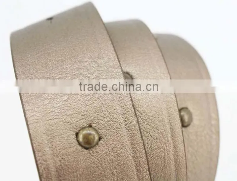 2015 Vintage Style women's fashion PU brand belt with rhinestone square shape buckle