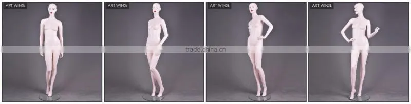 headless sitting cheap glossy female mannequins for sale