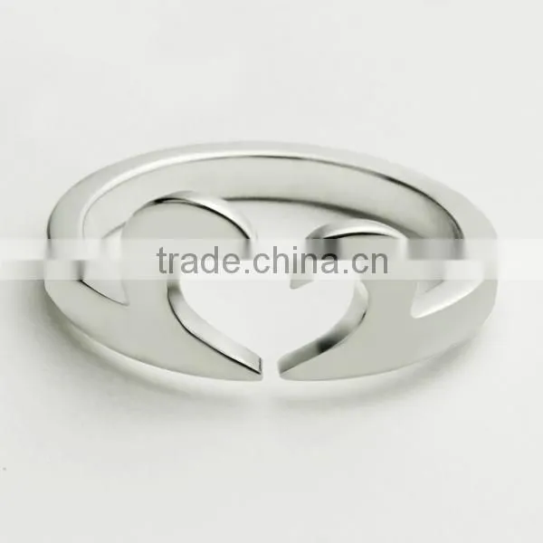 Latest Style Fast Delivery Fashion Costume Jewelry Wedding Ring