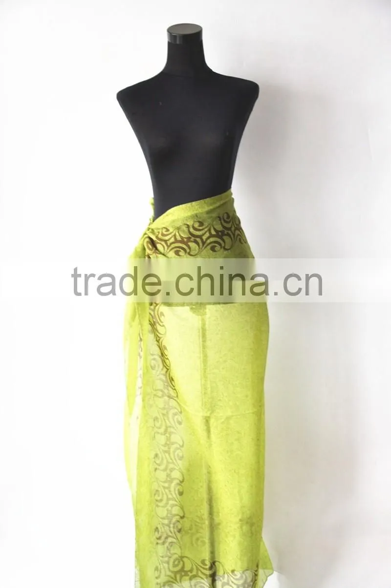 New Arrive High Quality Polyester Voile Cotton Sarongs