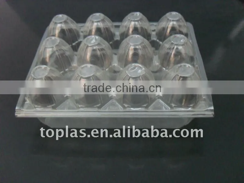 Disposable PET Egg Box