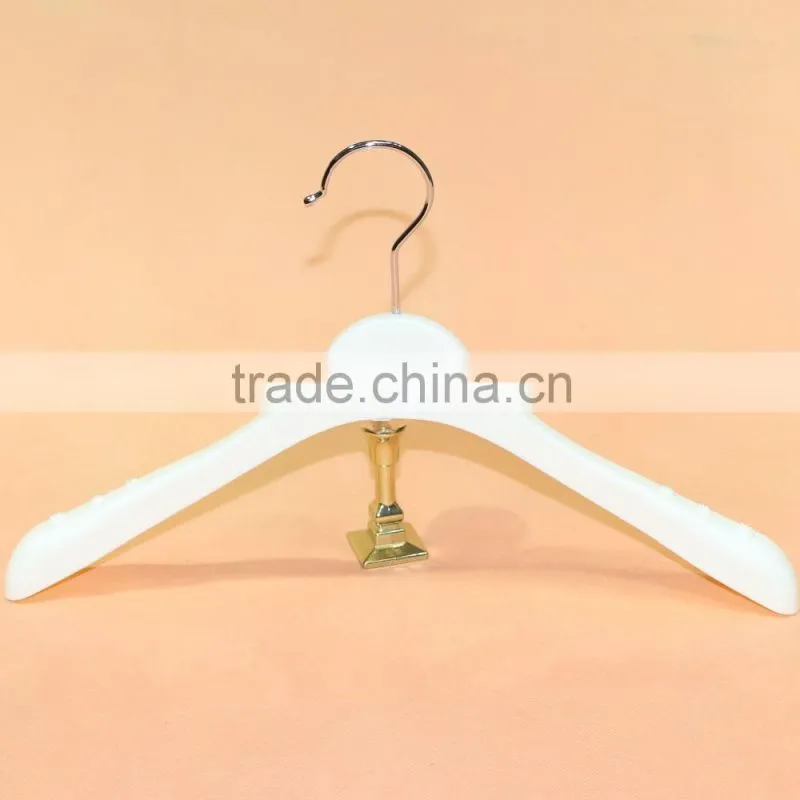 QD-A602 Wedding dress plastic hanger for clothes display