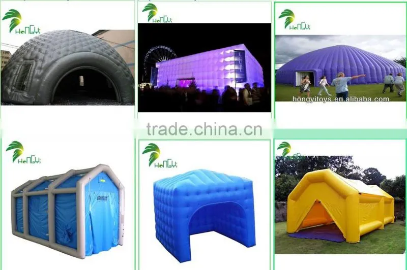 Guangzhou Manufacturer Giant Igloo Customed Tent Inflatable Dome Tent For Outdoor Activities / Party