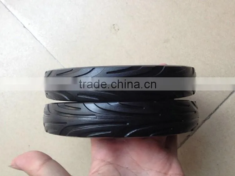 New launched products 13'' chrome plated pu foam wheel