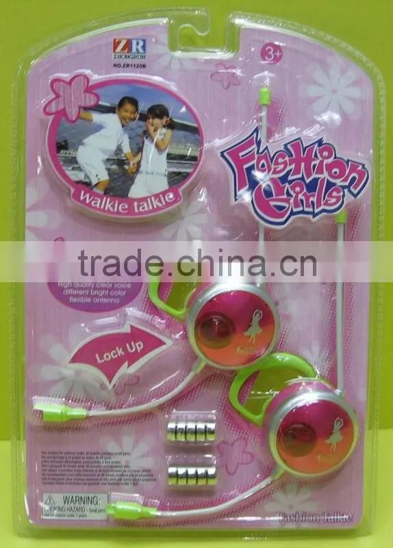 FASHION TOYS Hands Free Earphone Walkie Talkies