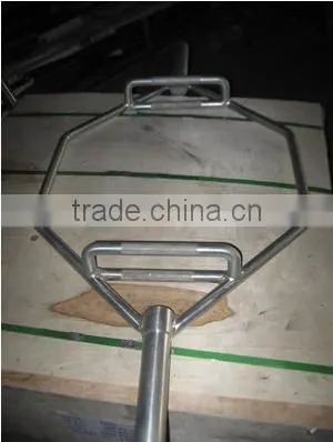 Olympic competition weightlifting hex trap bar
