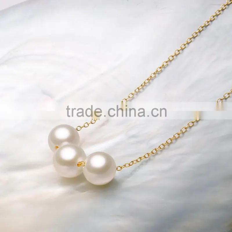 cheap AAA quality freshwater pearl choker pendant for sale