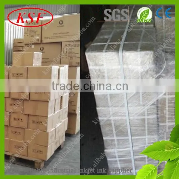 Factory supply continuous ink jet printer