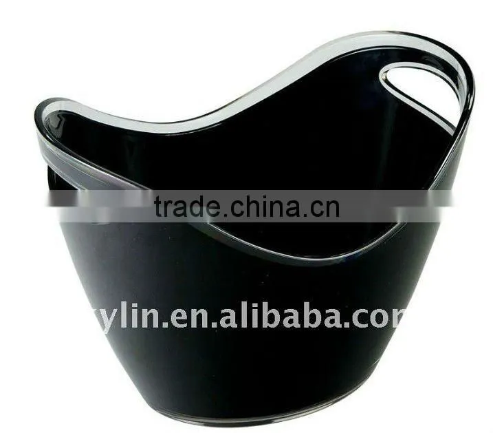 Plastic square high quality slid wine package