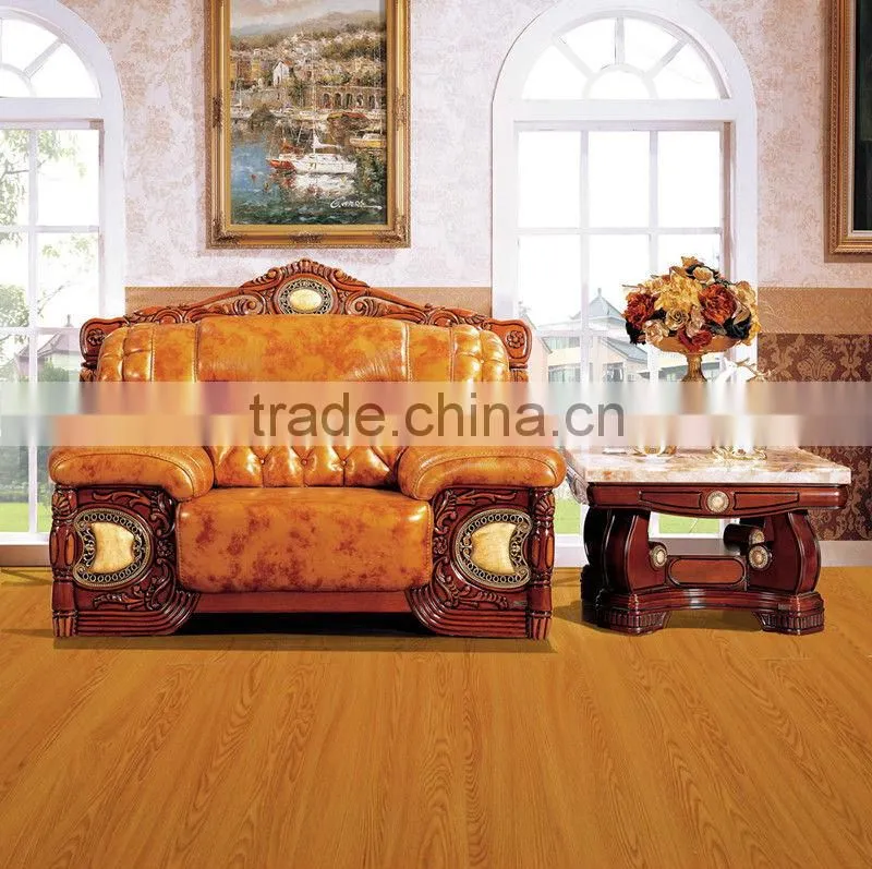 Oak laminated wood flooring 12mm