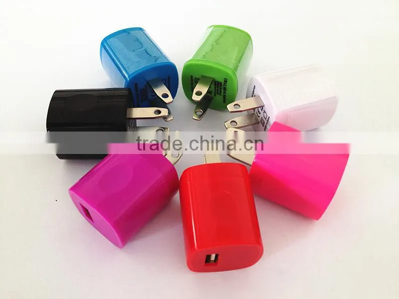 wholesale cell phone charger 5V 1A/1.5A micro USB wall charger with OEM logo for promotional
