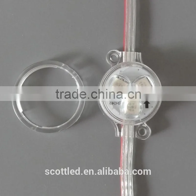 led 30mm mikly cover ws2811 ic led point light source smart controller disco Led Effect Light led dot light for advertising